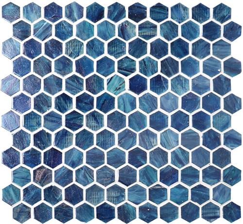 gradient blue mosaic hexagon tile for interior wall and swimming pool.jpg