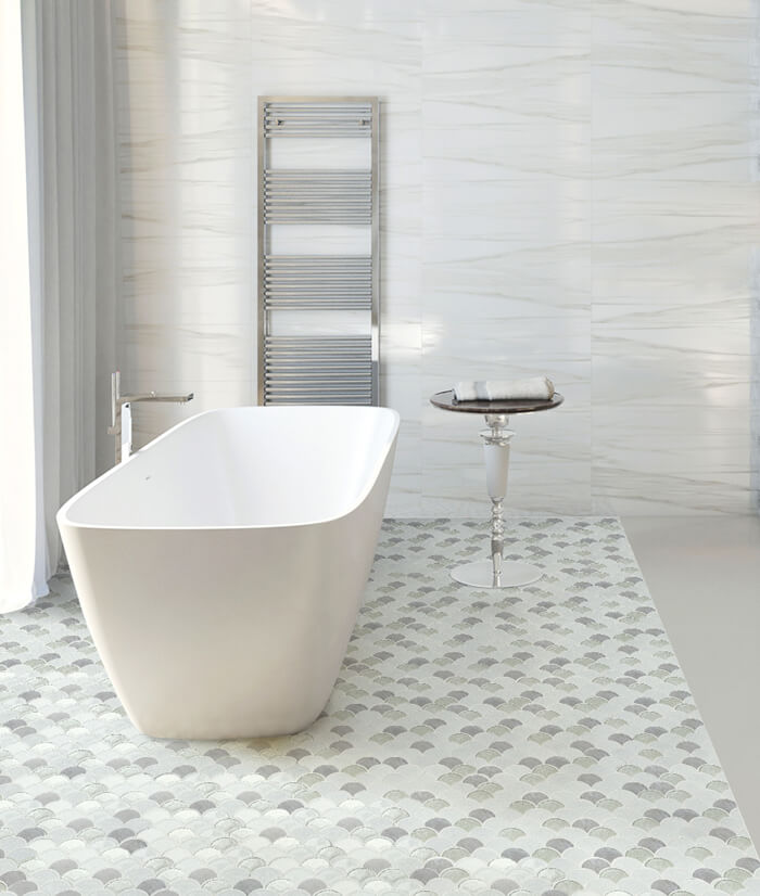 material mixed fan shaped mosaic tile for shower flooring.jpg