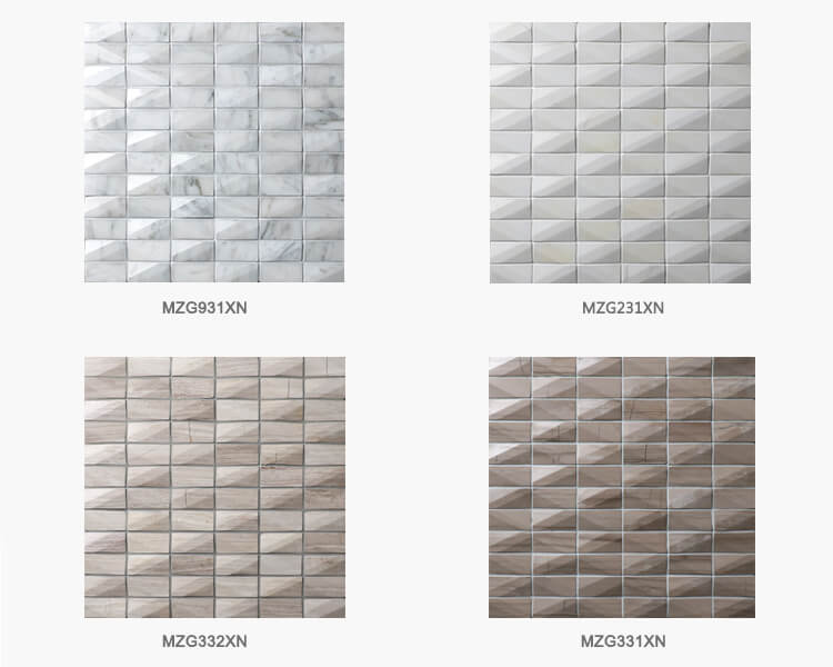 many different colors of 3d stone mosaic tile.jpg