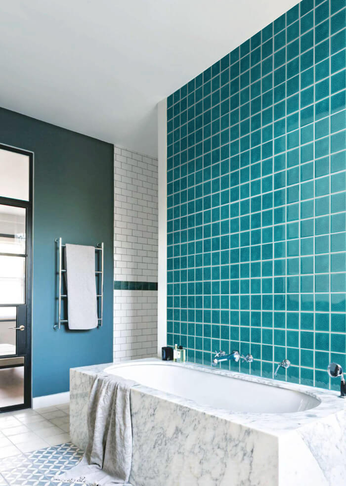blue green fambe effect square mosaic tile.jpg