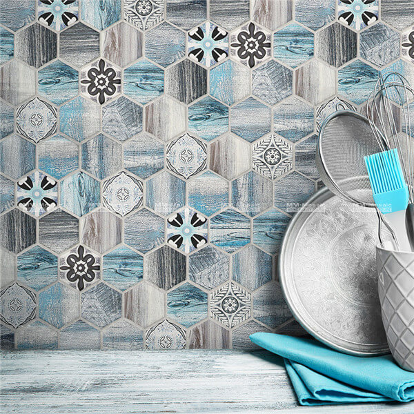 Characteristic kitchen backsplash porcelain mosaic.jpg