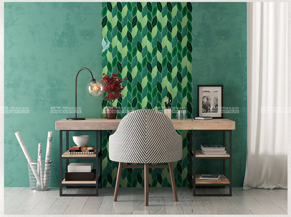 leaf shape tile for home office wall ZHC5002.jpg