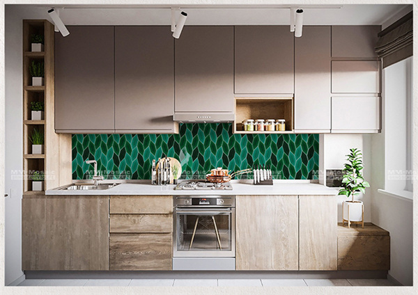 leaf shape backsplash tiles for kitchen ZBC5001.jpg