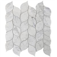 leaf marble mosaic tiles sheets for sale ZOE5901.jpg