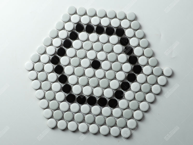 hexagon penny round