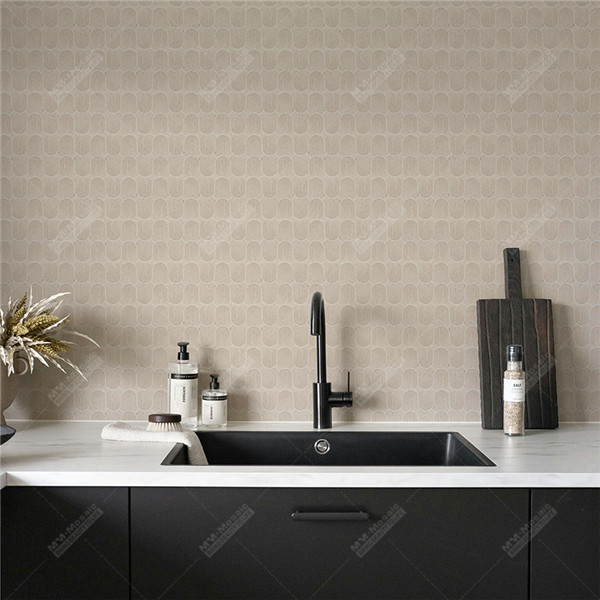 New Arrival: 65*75mm Lily Bell Shape Inkjet Porcelain Mosaic Tile .jpg