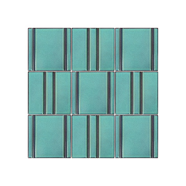 150*150mm Moulding Square Glazed Porcelain Mosaic Tile RGL3601.jpg