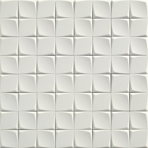 Frosted Surface 3D Textured Square Mosaic ZMA1205 White.jpg