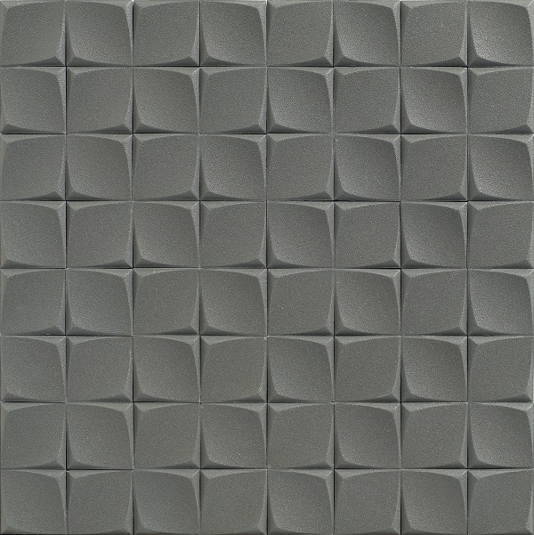 Frosted Surface 3D Textured Square Mosaic ZMA1302 Steeple Grey.jpg