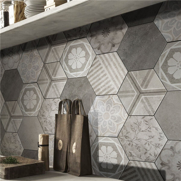 China Supplier Hexagon Tile Patterns For Backsplash Floor