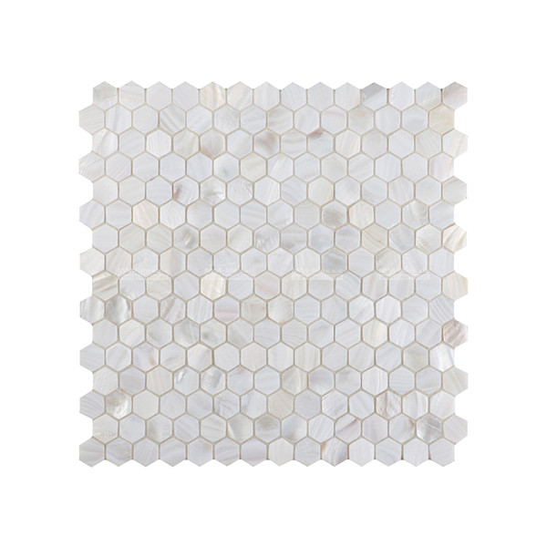 Teselas para mosaico color Perla