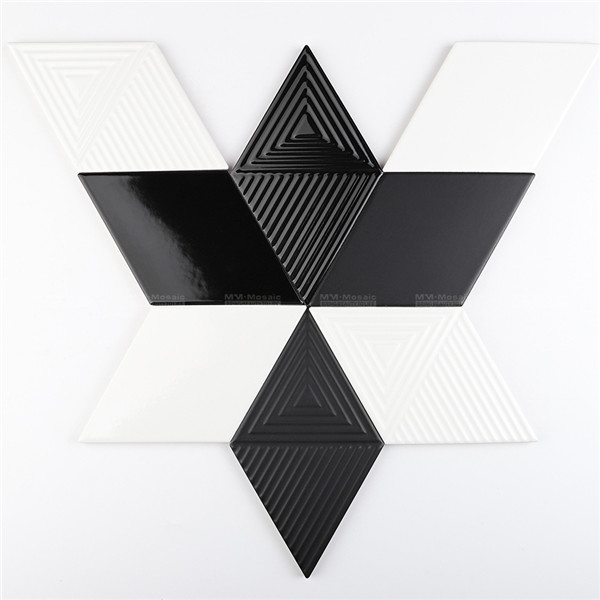 uneven-large-porcelain-rhombus-tiles-white-for-kitchen-backsplash-wall