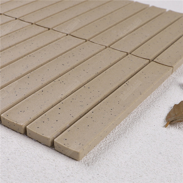 Foshan Wholesale 20x145mm Stackbond Porcelain Unglazed Beige Kit Kat ...